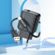 Мережевий зарядний пристрій HOCO CS21A Rich single port QC3.0 charger set (Type-C)(EU) Black (6942007609906)
