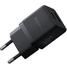 Мережевий зарядний пристрій Baseus Palm Fast Charger C+U 30W EU Cluster Black (P1011160A113-00)