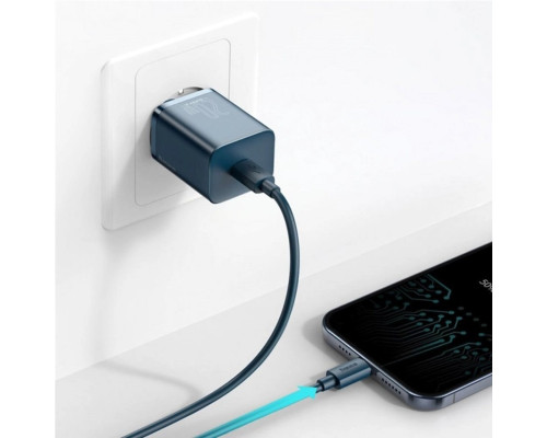 Мережевий зарядний пристрій Baseus Super Si Quick Charger 1C 20W EU Blue (CCSUP-B03)