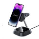 Бездротовий зарядний пристрій ACEFAST E16 desktop 3-in-1 wireless charging holder Black (AFE16B)