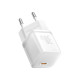 Мережевий зарядний пристрій Baseus GaN5S Fast Charger 1C 30W EU Moon White (P10162504213-00)