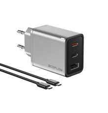 Мережевий зарядний пристрій EcoFlow RAPID 65W GaN Charger with 100W Cable (EFA-65W-GAN-CHARGER-EU)