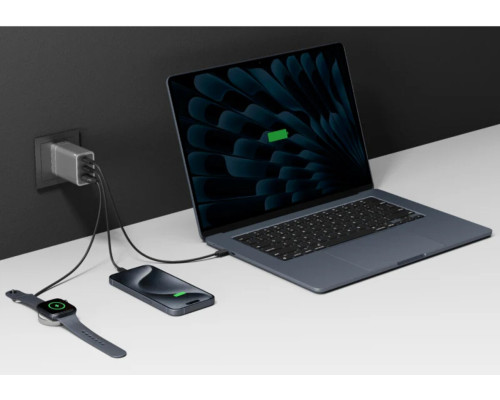 Мережевий зарядний пристрій EcoFlow RAPID 65W GaN Charger with 100W Cable (EFA-65W-GAN-CHARGER-EU)