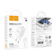 Мережевий зарядний пристрій HOCO C146A Charm single port PD20W charger set (C to iP) (EU) White (6942007630252)