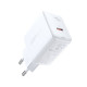 Мережевий зарядний пристрій ACEFAST A1 PD20W single USB-C charger White (6974316280040)