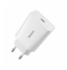 Мережевий зарядний пристрій Baseus Speed Mini Quick Charger 1C 20W EU White (CCFS-SN02)