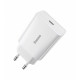 Мережевий зарядний пристрій Baseus Speed Mini Quick Charger 1C 20W EU White (CCFS-SN02)