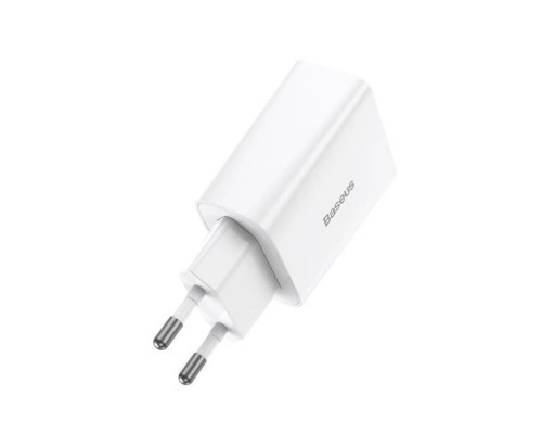 Мережевий зарядний пристрій Baseus Speed Mini Quick Charger 1C 20W EU White (CCFS-SN02)