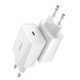 Мережевий зарядний пристрій Baseus Speed Mini Quick Charger 1C 20W EU White (CCFS-SN02)