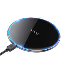 Бездротовий зарядний пристрій HOCO CW6 Pro Easy 15W charging wireless fast charger Black (6931474755032)