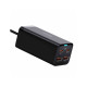 Мережевий зарядний пристрій Baseus GaN3 Pro Desktop Fast Charger 2U+2C 100W EU Black (CCGP000101)