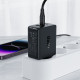 Мережевий зарядний пристрій ACEFAST A41 PD65W GaN (2*USB-C+USB-A) charger Black (AFA41B)