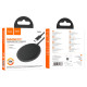 Бездротовий зарядний пристрій HOCO CW52 Enjoy magnetic wireless fast charging Black (6942007611367)