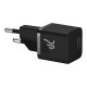 Мережевий зарядний пристрій Baseus GaN5 Fast Charger(mini) 1C 20W EU Cluster Black(With: Baseus Dynamic 3 Series Fast Charging Data Cable Type-C to Ty (P10110900113-00)