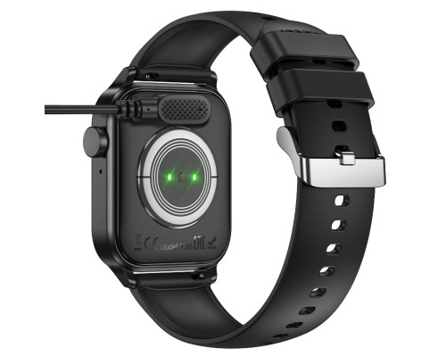 Зарядний пристрій для смарт-годинників Y26/Y27 Smart sports watch charging cable Black (6942007645454)