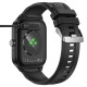 Зарядний пристрій для смарт-годинників Y26/Y27 Smart sports watch charging cable Black (6942007645454)