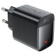 Мережевий зарядний пристрій ACEFAST A112 PD45W GaN single USB-C charger (EU) Black (6974316284055)