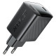 Мережевий зарядний пристрій ACEFAST A112 PD45W GaN single USB-C charger (EU) Black (6974316284055)