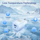 Мережевий зарядний пристрій Vention 2-Port USB (C + A) GaN Charger (30W/30W) EU-Plug White (FEQW0-EU)