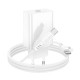 Мережевий зарядний пристрій з кабелем BOROFONE BA21A Pro Long journey single port PD20W charger set(C to C) White (6941991111426)