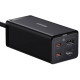 Мережевий зарядний пристрій Baseus GaN5 Pro Desktop Fast Charger 1U+2C+HDMI 67W with 1.5m power cord EU Black (CCGP110201)