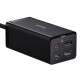 Мережевий зарядний пристрій Baseus GaN5 Pro Desktop Fast Charger 1U+2C+HDMI 67W with 1.5m power cord EU Black (CCGP110201)