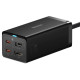 Мережевий зарядний пристрій Baseus GaN5 Pro Desktop Fast Charger 1U+2C+HDMI 67W with 1.5m power cord EU Black (CCGP110201)