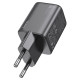 Мережевий зарядний пристрій HOCO N40 Mighty single port PD20W charger Black (6942007616966)