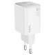 Мережевий зарядний пристрій HOCO N42 Elogiado dual-port PD45W(2C) charger set(C to iP) White (6942007617116)