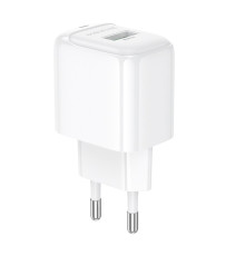 Мережевий зарядний пристрій BOROFONE BAS42A Potential single-port QC3.0 charger(EU) White (6941991113789)
