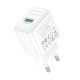 Мережевий зарядний пристрій BOROFONE BAS42A Potential single-port QC3.0 charger(EU) White (6941991113789)