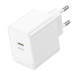 Мережевий зарядний пристрій BOROFONE BAS13A Erudite single port PD20W charger(EU) White (6941991104862)