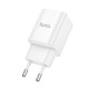 Мережевий зарядний пристрій HOCO C149A Charm PD30W+QC3.0 charger (EU) White (6942007630337)
