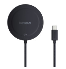 Бездротовий зарядний пристрій Baseus Simple Mini4 Magnetic Wireless Charging Stand 15W Universal Explorer Edition Cosmic Black (P10273300121-02)
