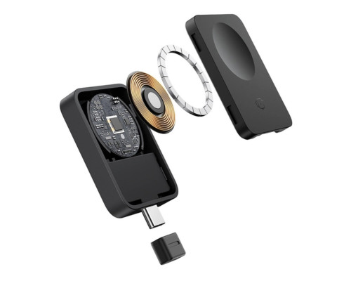 Бездротовий зарядний пристрій Baseus MagPro Magnetic Wireless Charger for E-Watch 2.5W Cosmic Black (P10264106123-00)