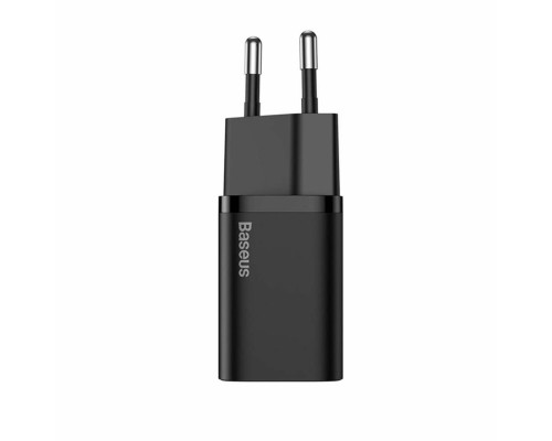 Мережевий зарядний пристрій Baseus Super Si quick charger IC 30W EU Black (CCSUP-J01)