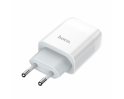 Мережевий зарядний пристрій HOCO C72A Glorious single port charger 10.5W White (6931474712899)