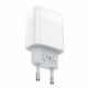 Мережевий зарядний пристрій HOCO C72A Glorious single port charger 10.5W White (6931474712899)