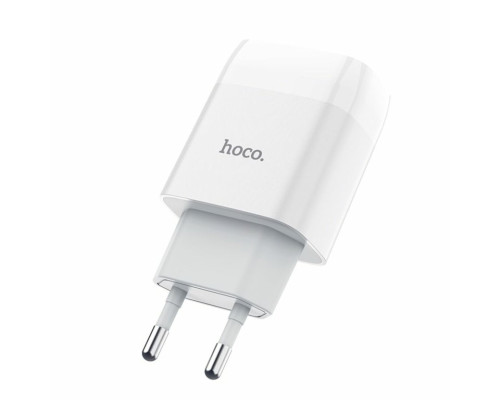 Мережевий зарядний пристрій HOCO C72A Glorious single port charger 10.5W White (6931474712899)