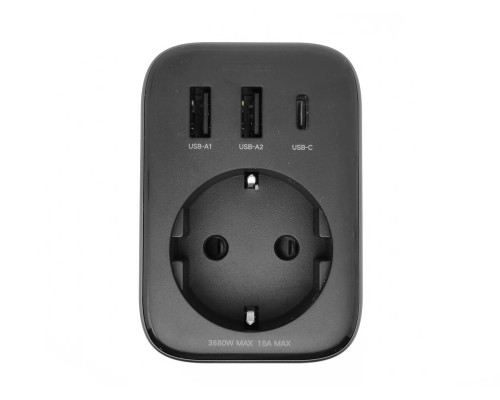 Зарядний пристрій UGREEN CD314 30W Outlet Extender EU (2A1C) (UGR-90613) (UGR-90613)