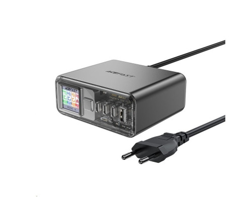 Мережевий зарядний пристрій ACEFAST Z4 PD218W GaN (3*USB-C+USB-A) desktop charging adapter,space Gray (AFZ4G)