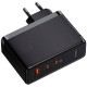 Мережевий зарядний пристрій Baseus GaN5 Pro Digital Fast Charger 2C+U 160W EU Cluster Black (With Superior Series Fast Charging Data Cable Type-C to T (P10110825113-00)