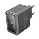 Мережевий зарядний пристрій BOROFONE BAS31A Treasure single port PD35W charger(EU) Black (6941991110580)