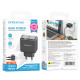 Мережевий зарядний пристрій BOROFONE BAS31A Treasure single port PD35W charger set(C to C)(EU) Black (6941991110627)