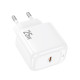 Мережевий зарядний пристрій HOCO CS53A Surplus single port PD25W charger White (6942007631488)
