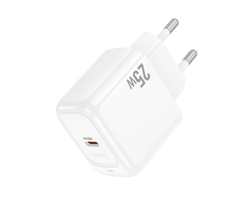 Мережевий зарядний пристрій HOCO CS53A Surplus single port PD25W charger White (6942007631488)