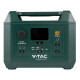 Зарядна Станція Power Station V-TAC VT-606N, 600W(1kW peak), 576Wh, QC 18W, PD 65W, DC, LiFePO4 Вітринний зразок Колір EU 2020000462415 ma37732_3664625