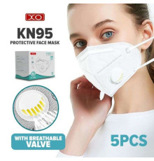 Маска захисна XO KN95 FFP2 (ціна за 1шт, упаковка 10 шт) TPS-2710000192213 2710000192213
