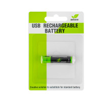 Батарейка ZNTER AAA Rechargeable battery 1.5V 600mAh (900mWh)(акумулятор)(microUSB роз'єм) NBB-132345