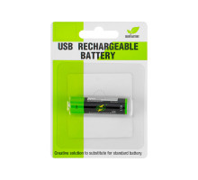 Батарейка ZNTER AA Rechargeable battery 1.5V 1700mAh (2590mWh)(акумулятор)(microUSB роз'єм) NBB-132346